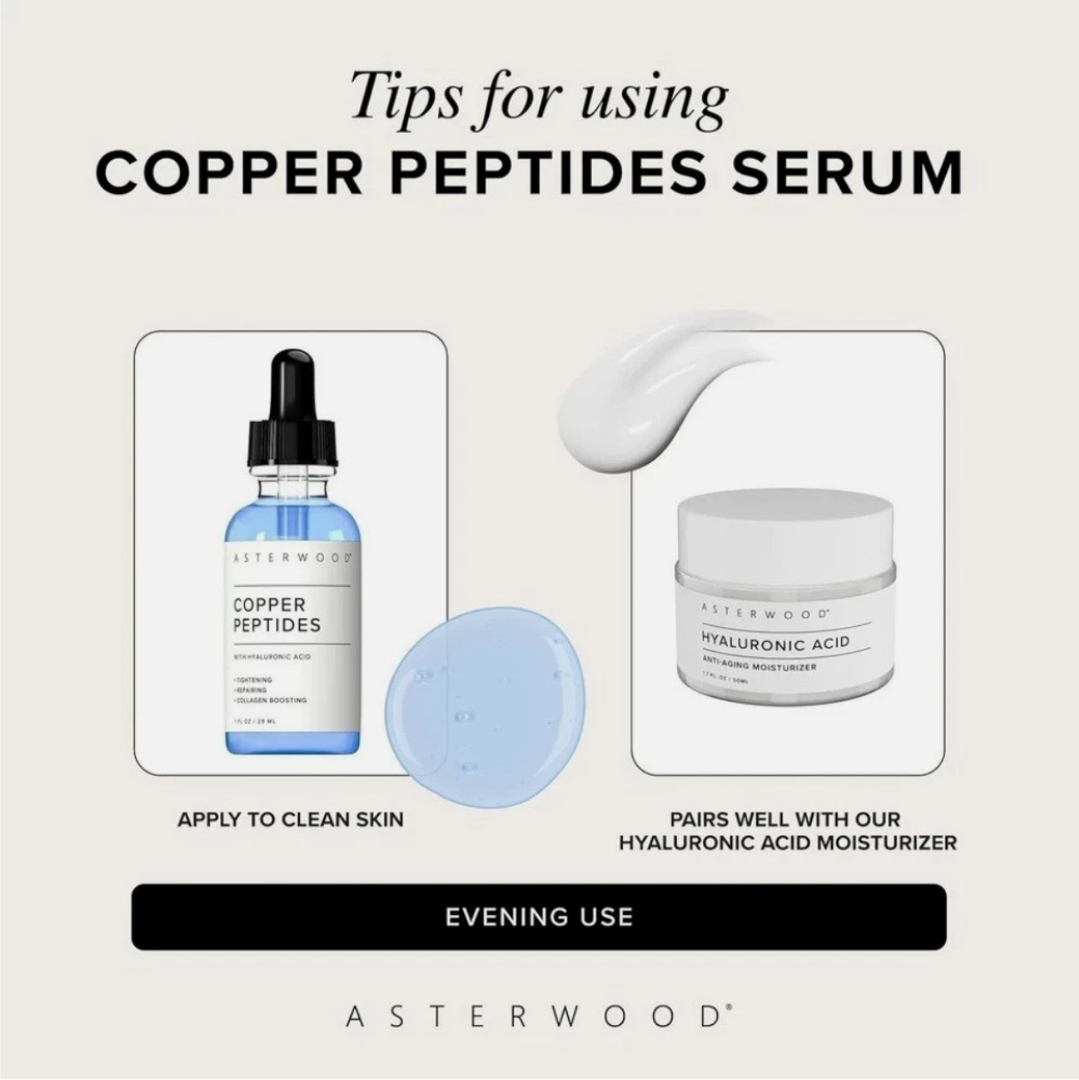 Advanced Blue Copper Peptide Serum for Skin Firming