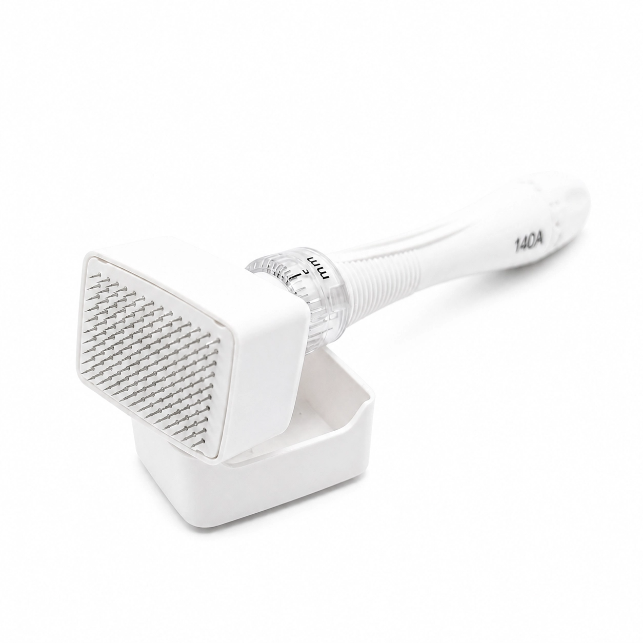 Adjustable Micro-Exfoliation Stamp for Serum Absorption