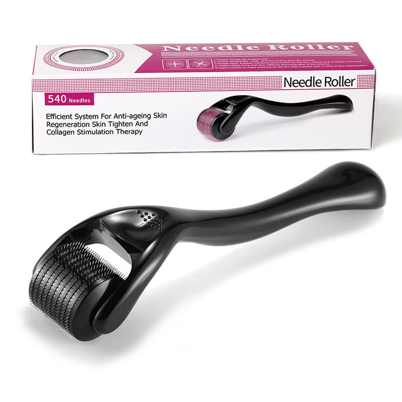 Derma Roller for Hair Beard Facial Skin Face Body Scalp 540 Titanium Microneedle for Men Women 0.2Mm to 1Mm Cosmetic Beauty Instrument
